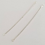 Charm Bar 2 ringer N°01 Sølv 