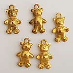Bear charm N°09 Golden