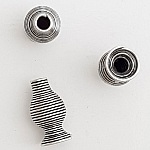 Spiral Cone Cup N°10 Aged Silver.