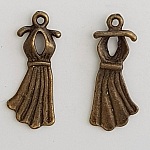 Charm Pin-up Kjole N°03 Bronse