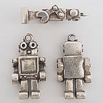 Barneanheng N°42 Zamak (Sølvbelagt)