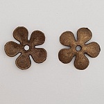 Flower Charm Metal N°027 Kobber