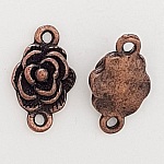 Flower Charm Metal N°070 Kobber