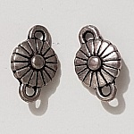 Flower Charm Metal N°093 Sølv