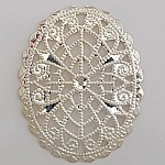 Flower Charm Metal N°103 Sølvgravering