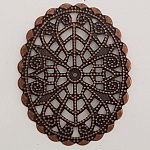 Flower Charm Metal N°103 Kobbergravering