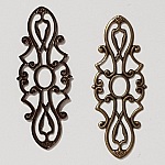 Flower Charm Metal N°105 x 10 stykker