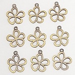 Flower Charm Metal N°116 Bronse
