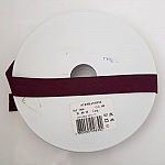 All tekstil ensfarget forspenning 1 Meter hals 89 Dark Mauve