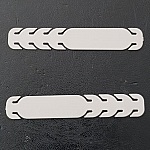 Elastisk stropp Justerbar ørebeskytter for maske N°02 Grey