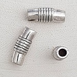 Sølv rørperle nr. 10