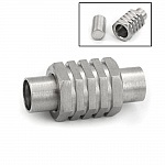 Magnetlås i rustfritt stål 05 mm Sølv N°01