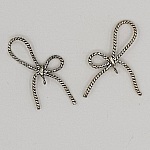 Sølv slips charm N°08 sølv metall slips charm