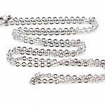 Halskjede N°08 i rustfritt stål 50 cm