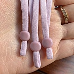 10 lilla elastiske ledningsbånd med justerbar spenne for maske ...