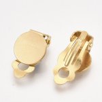 Øredobberholder Clips Tray i rustfritt stål gull N°03