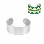 20 mm mansjettarmbånd i rustfritt stål nr. 03