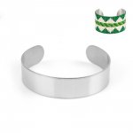 15 mm mansjettarmbånd i rustfritt stål N°04