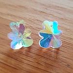 Bjørn anheng laget av fasettert glass N°03-01