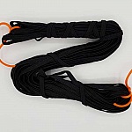 Flatmaske elastisk 5 mm svart nr. 03 x 13 meter