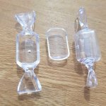 Plastgodteri for fylling