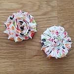 Flosset stoffblomst nr. 05