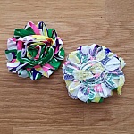 Flosset stoffblomst nr. 26