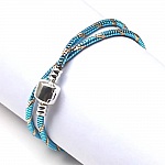 Europeisk klipsarmbånd 17 cm glatt lås N°28-01