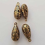 Gjennomsiktig dråpe amulett N°03-02