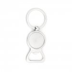 Nøkkelring avkutter 25 mm sølv N°01