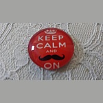 glass cabochon rund 25mm bart 043 