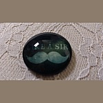 glass cabochon runde 25mm bart 021 