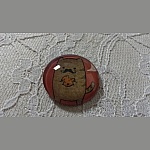 glass cabochon runde 25mm bart 009 