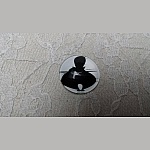 glass cabochon rund 25mm kat 009 