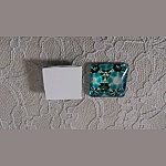 firkantet glass cabochon 25mm 047 