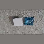 firkantet glass cabochon 25mm 046 