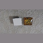 firkantet glass cabochon 25mm 038 