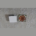 firkantet glass cabochon 25mm 035 