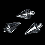 Glasskuler kjegle 02 av 37mm 5 stykker