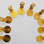 Øredobber Stands Clips Tray N°01 2nd Choice x 20 Par Gull