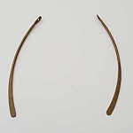 Bar Buet metallstang Sølv 1 ring N°01 Bronse