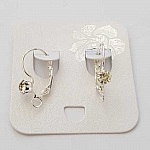 Dormeuse Øredobberholder N°100 x 1 Par Sølv