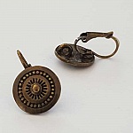 Dormeuse Øredobber Stativ N°116 x 1 Par Bronse