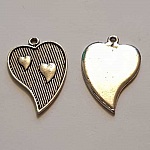 Breloques Cœur N°59 Argent