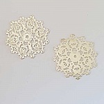 Estampe N°32 Rond 20 mm Argent