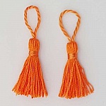 Pompon 60 mm N°08 Orange Foncé