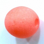 Perle Polaris Mat Ronde 14 mm padparadscha 01 x 1 Pièce