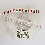 Ruban Galon 10 mm motif paquet cadeaux