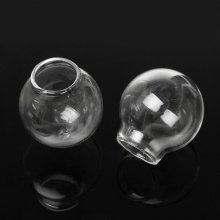 Glasskuler globe 01 35 mm 5 stk til fylling