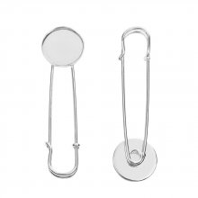 Pinholder rund cabochon 20 mm x 5 stk.